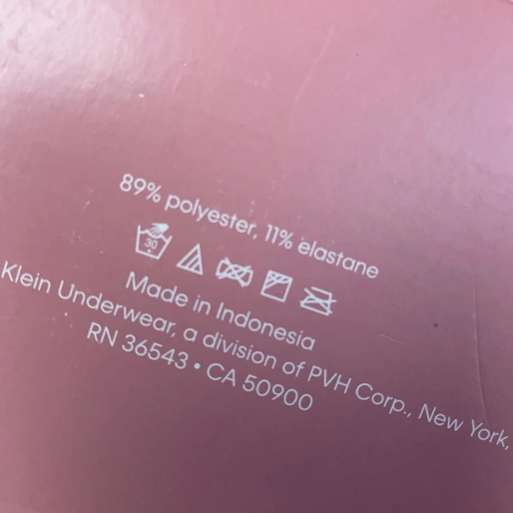 Calvin Klein Women's XL Wireless Bra Black/Cedar e0607 - Picture 4 of 5